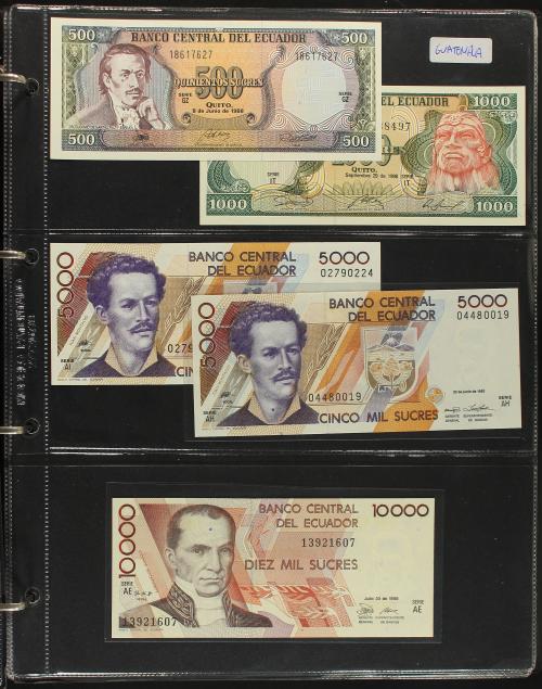 BILLETES EXTRANJEROS. Lote 289 billetes. Siglo XX. ARGENTIN