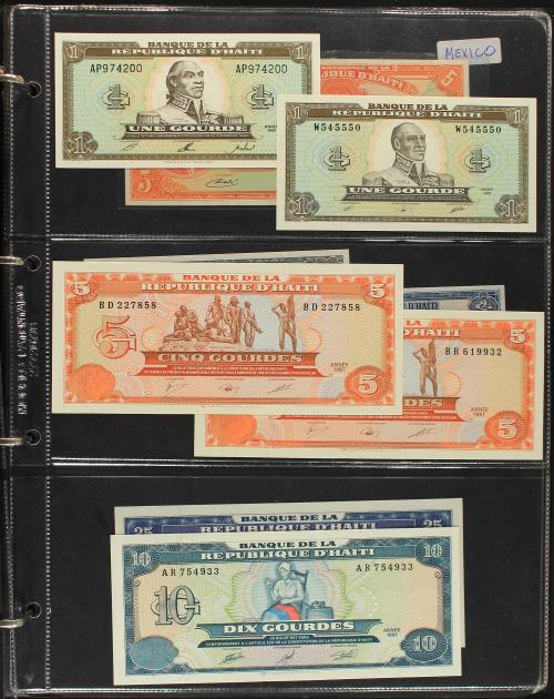 BILLETES EXTRANJEROS. Lote 289 billetes. Siglo XX. ARGENTIN