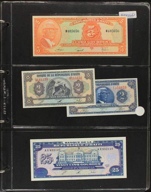 BILLETES EXTRANJEROS. Lote 289 billetes. Siglo XX. ARGENTIN