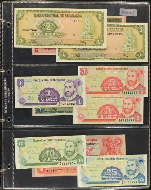 BILLETES EXTRANJEROS. Lote 289 billetes. Siglo XX. ARGENTIN