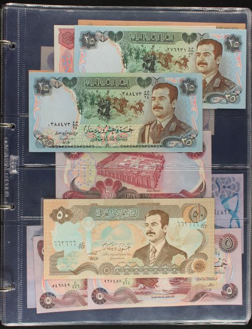 BILLETES EXTRANJEROS. Lote 121 billetes. Siglo XX. ARABIA S