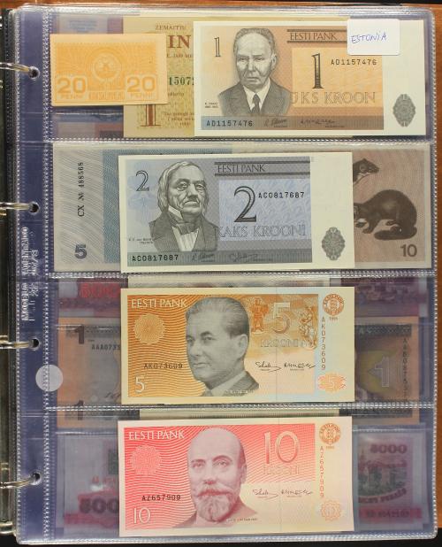 BILLETES EXTRANJEROS. Lote 238 billetes. Siglo XX. ARMENIA,