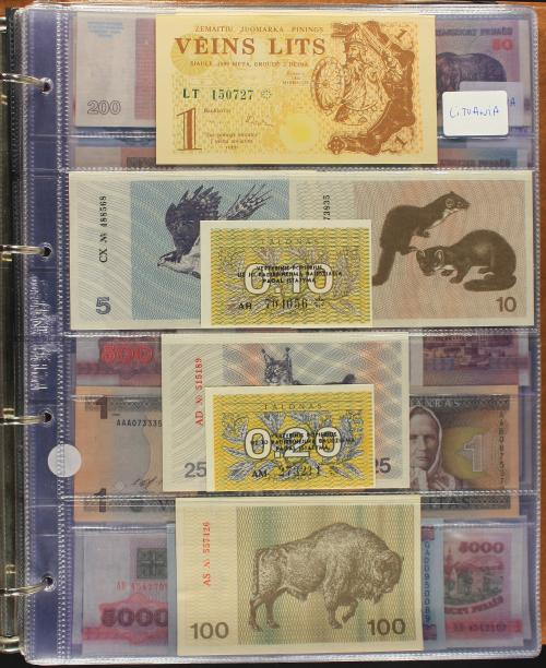 BILLETES EXTRANJEROS. Lote 238 billetes. Siglo XX. ARMENIA,