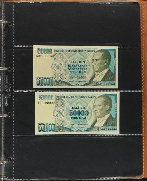 BILLETES EXTRANJEROS. Lote 238 billetes. Siglo XX. ARMENIA,