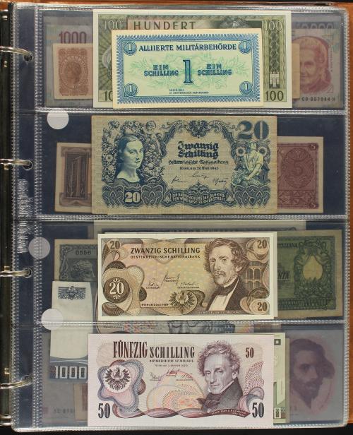 BILLETES EXTRANJEROS. Lote 198 billetes. Siglo XX. VARIOS PA