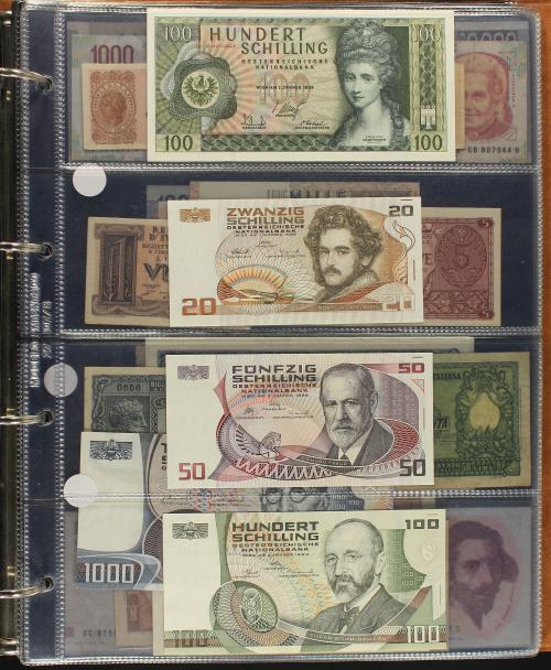 BILLETES EXTRANJEROS. Lote 198 billetes. Siglo XX. VARIOS PA