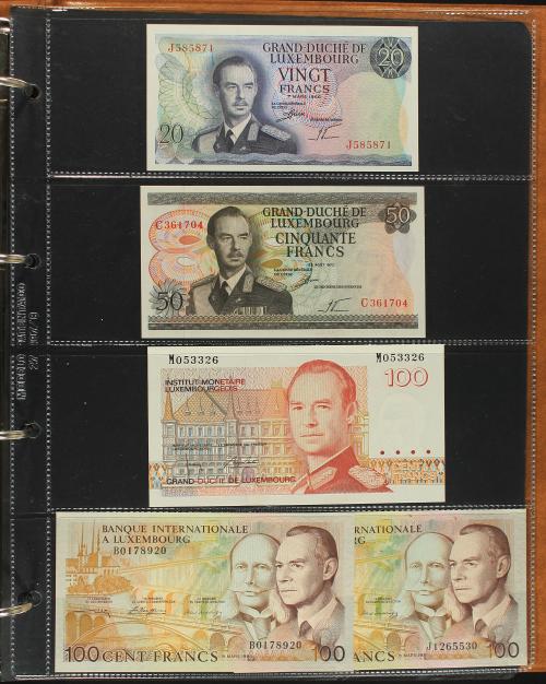 BILLETES EXTRANJEROS. Lote 198 billetes. Siglo XX. VARIOS PA