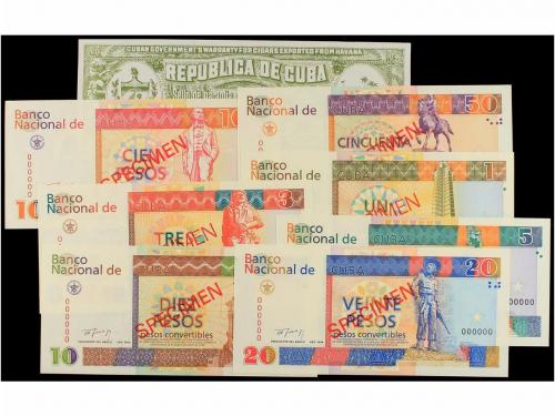BILLETES EXTRANJEROS. Serie 7 billetes 1, 3, 5, 10, 20, 50 y