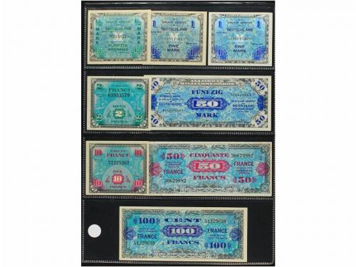 BILLETES EXTRANJEROS. Lote 30 billetes. FRANCIA. Incluye Ass