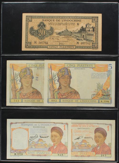 BILLETES EXTRANJEROS. Lote 147 billetes. Siglo XX. BANGLADE