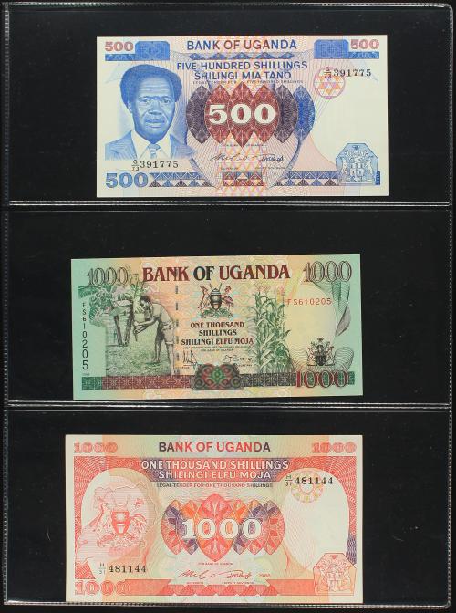 BILLETES EXTRANJEROS. Lote 60 billetes. Siglo XX. BIAFRA, S