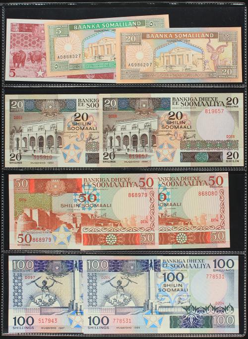 BILLETES EXTRANJEROS. Lote 60 billetes. Siglo XX. BIAFRA, S