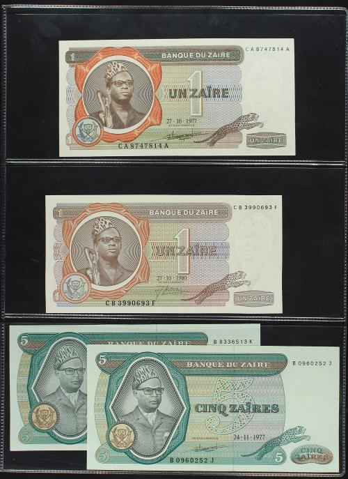 BILLETES EXTRANJEROS. Lote 60 billetes. Siglo XX. BIAFRA, S