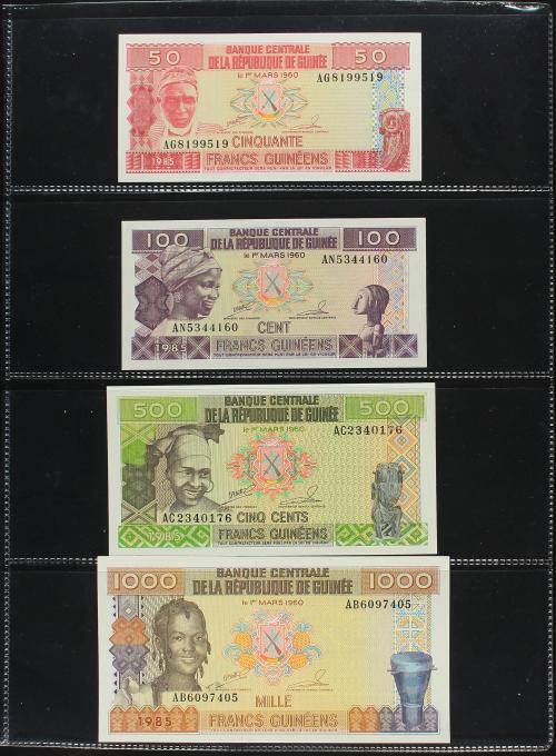 BILLETES EXTRANJEROS. Lote 87 billetes. Siglo XX. CABO VERD