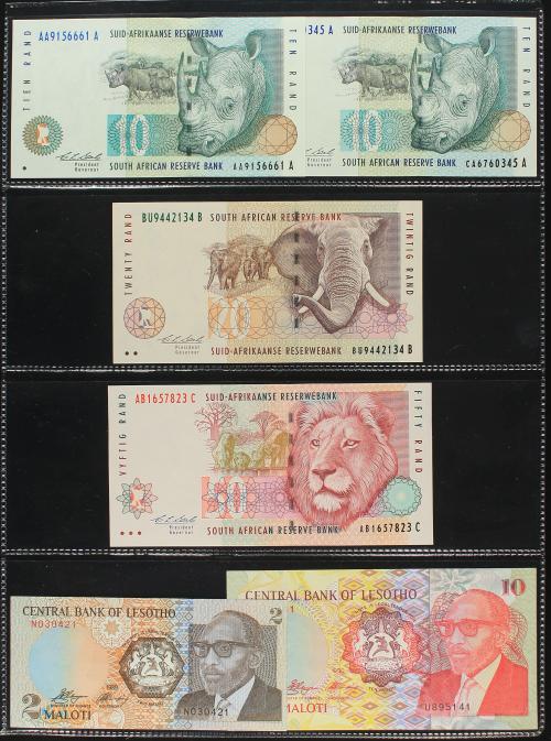 BILLETES EXTRANJEROS. Lote 76 billetes. Siglo XX. MADAGASCA