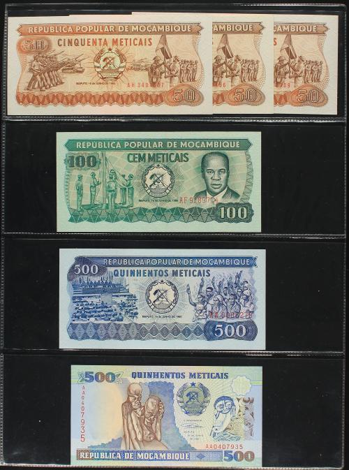 BILLETES EXTRANJEROS. Lote 76 billetes. Siglo XX. MADAGASCA