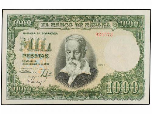 ESTADO ESPAÑOL. Lote 3 billetes 1.000 Pesetas. 31 Diciembre 