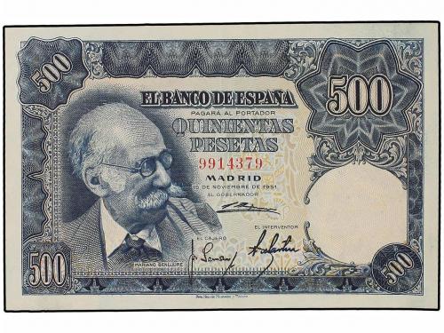 ESTADO ESPAÑOL. Lote 2 billetes 500 Pesetas. 15 Noviembre 19