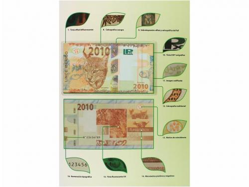BILLETES ESPAÑOLES. Billete Demostración. 2010. Lince ibéric
