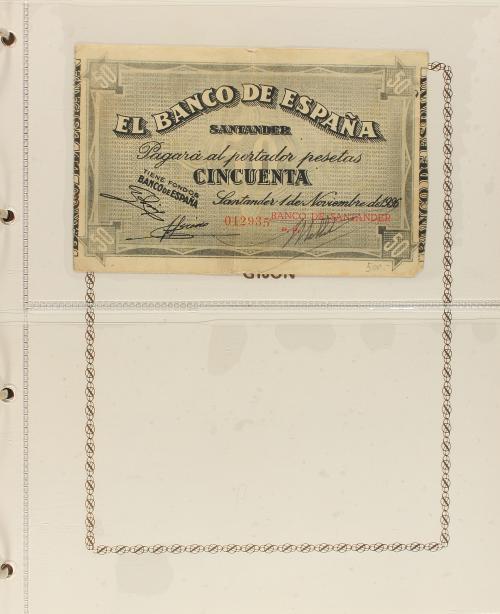 GUERRA CIVIL, ZONA REPUBLICANA. Lote de 49 billets 25 Céntim