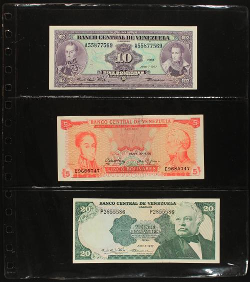 BILLETES EXTRANJEROS. Lote 50 billetes. Siglo XX. DIVERSOS P