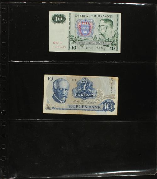 BILLETES EXTRANJEROS. Lote 50 billetes. Siglo XX. DIVERSOS P