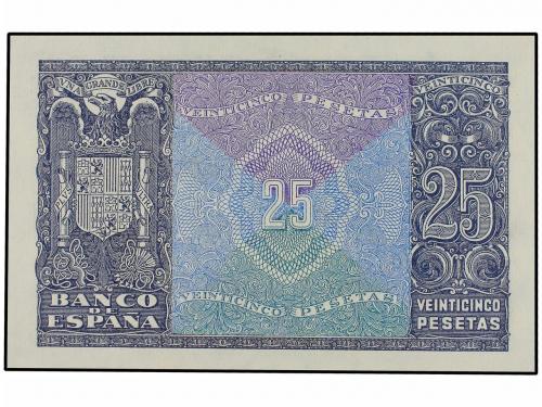 ESTADO ESPAÑOL. 25 Pesetas. 9 Enero 1940. Herrera. Serie C. 