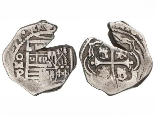 FELIPE IV. 2 Reales. 1655. MÉXICO. P. 6,39 grs. (Grieta). ES