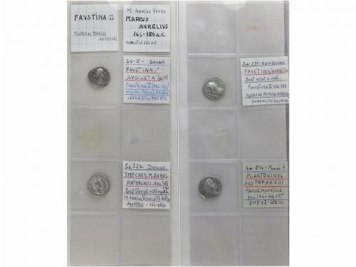 IMPERIO ROMANO. Lote 20 Denarios. AR. Muy interesante colecc
