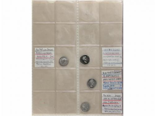 IMPERIO ROMANO. Lote 20 Denarios. AR. Muy interesante colecc