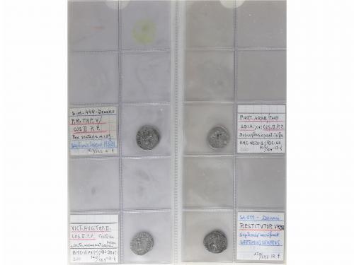 IMPERIO ROMANO. Lote 22 Denarios. AR. Muy interesante colecc