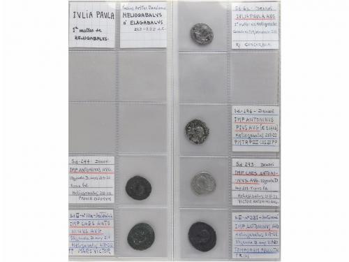 IMPERIO ROMANO. Lote 21 Denarios y Antoninianos. AR. Muy int