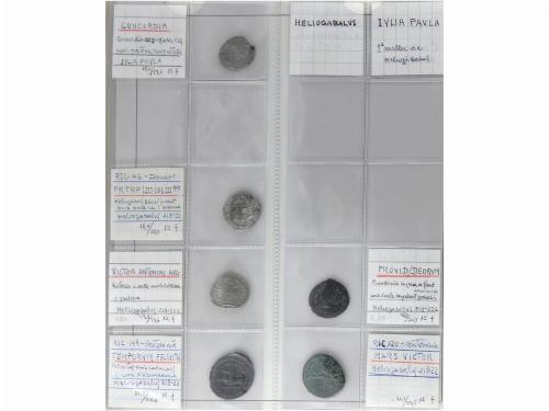 IMPERIO ROMANO. Lote 21 Denarios y Antoninianos. AR. Muy int