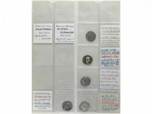 IMPERIO ROMANO. Lote 21 Denarios y Antoninianos. AR. Muy int