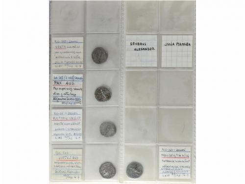 IMPERIO ROMANO. Lote 21 Denarios y Antoninianos. AR. Muy int