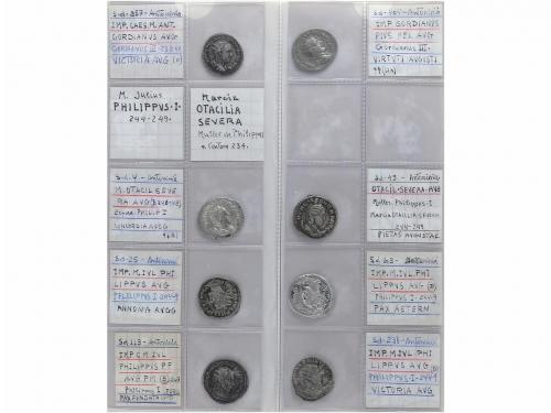 IMPERIO ROMANO. Lote 37 Antoninianos. AR. Muy interesante co