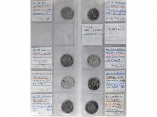 IMPERIO ROMANO. Lote 37 Antoninianos. AR. Muy interesante co