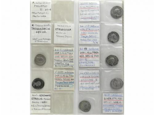 IMPERIO ROMANO. Lote 37 Antoninianos. AR. Muy interesante co