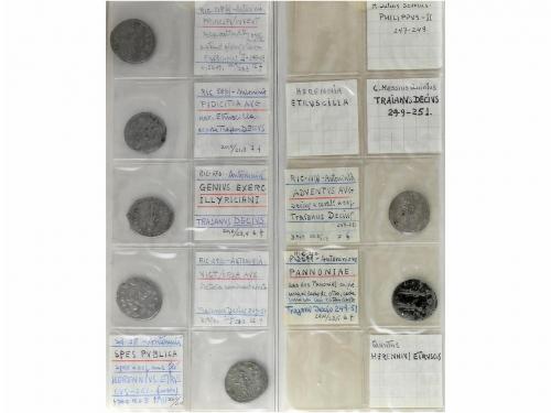 IMPERIO ROMANO. Lote 37 Antoninianos. AR. Muy interesante co