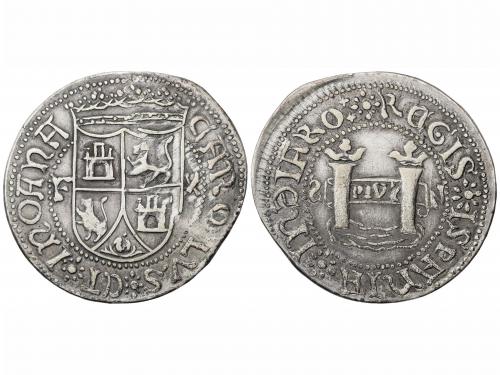 JUANA Y CARLOS. Reproducción 10 Reales. SANTO DOMINGO. 31,76