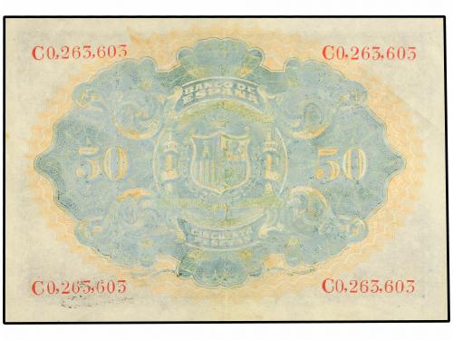 BANCO DE ESPAÑA. 50 Pesetas. 24 Septiembre 1906. Serie C. (l