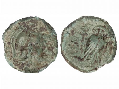 MONEDAS GRIEGAS. Triens. 193-150 a.C. BRUTTIUM. Vibo Valenti