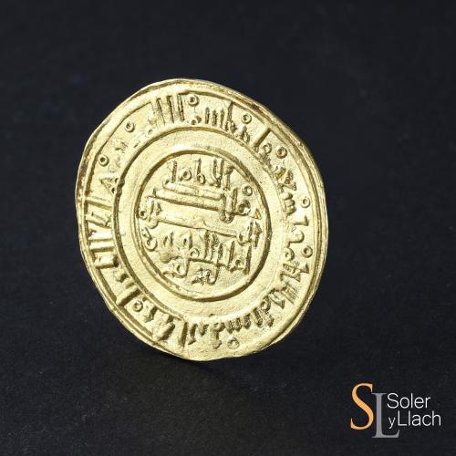 ALMORÁVIDES. Dinar. 493H. YUSUF BEN TASHFIN. DANIYA (Denia).