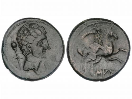 MONEDAS HISPÁNICAS. As. 120-20 a.C. SAITI (XÁTIVA, Valencia)