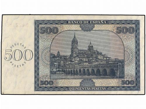 BANCO DE ESPAÑA. 500 Pesetas. 21 Noviembre 1936. Catedral de
