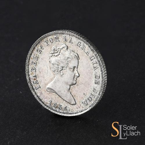 ISABEL II. 2 Reales. 1836. MADRID. D.G. 2,96 grs. DEPARTAMEN