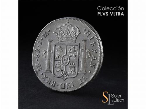 CARLOS III. 8 Reales. 1773. LIMA. J.M. 26,84 grs. Acuñación 
