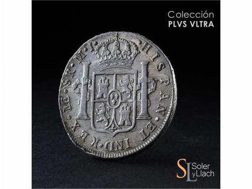 CARLOS III. 8 Reales. 1779. LIMA. M.J. 26,88 grs. Acuñación 