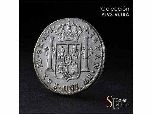 CARLOS III. 8 Reales. 1780. LIMA. M.I. 26,85 grs. Acuñación 