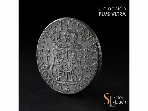 CARLOS III. 8 Reales. 1765. MÉXICO. M.F. 26,95 grs. Columnar